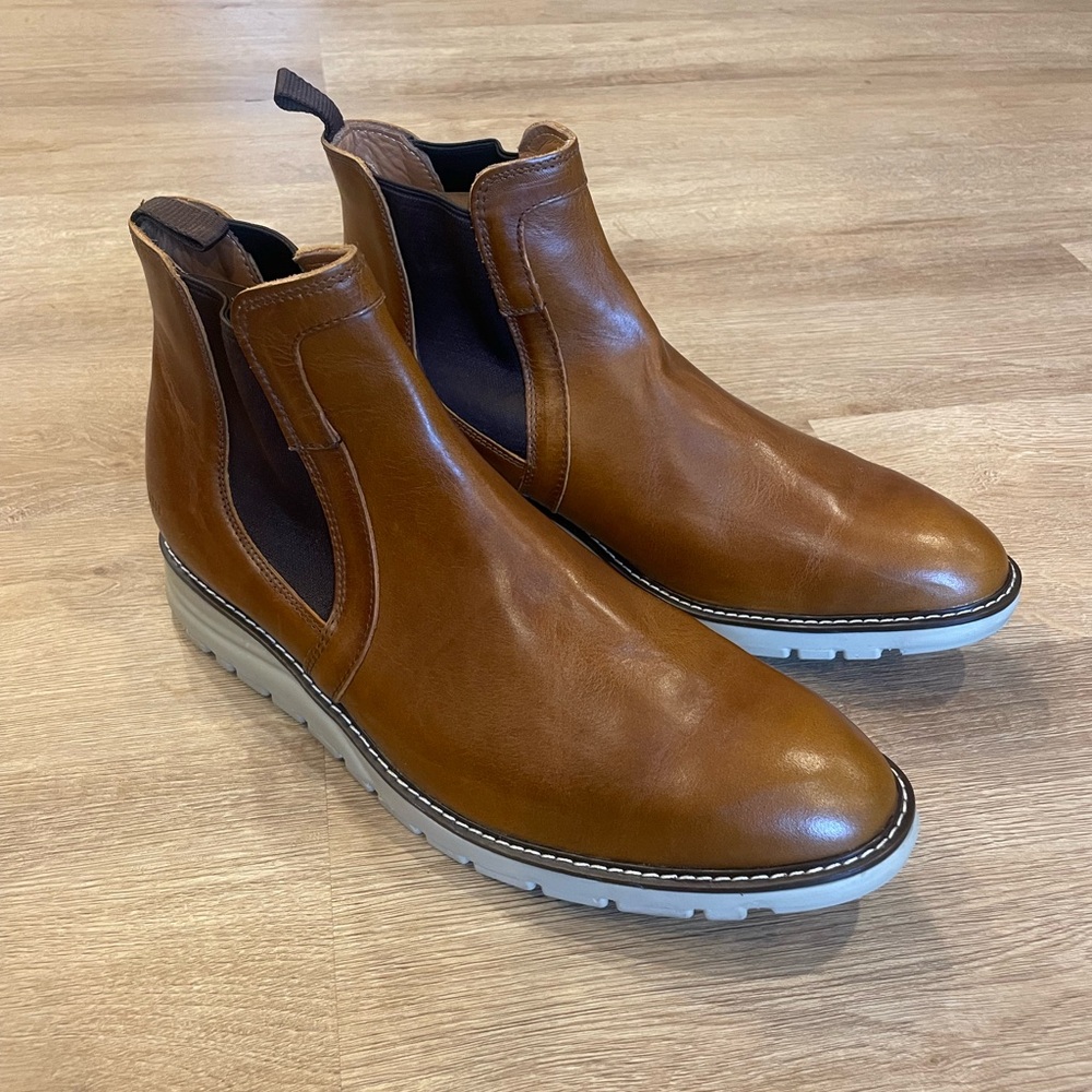 Men's Brown Leather Chelsea Boots
